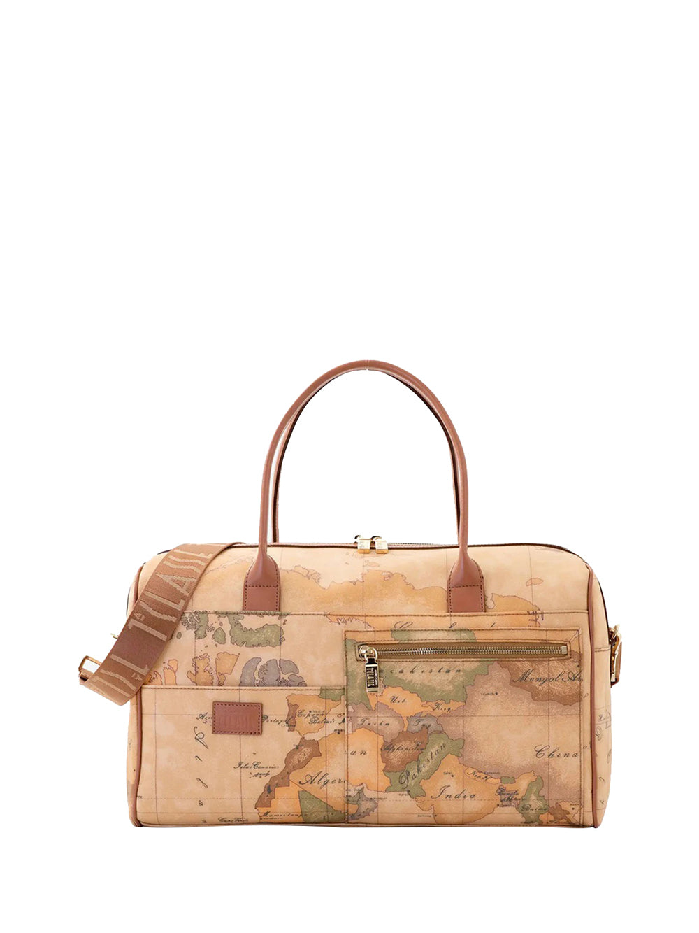 PRIMA CLASSE BUSINESS Borsone Da Viaggio Alviero Martini - Naturale Naturale