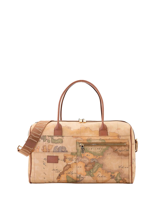 PRIMA CLASSE BUSINESS Borsone Da Viaggio Alviero Martini - Naturale Naturale