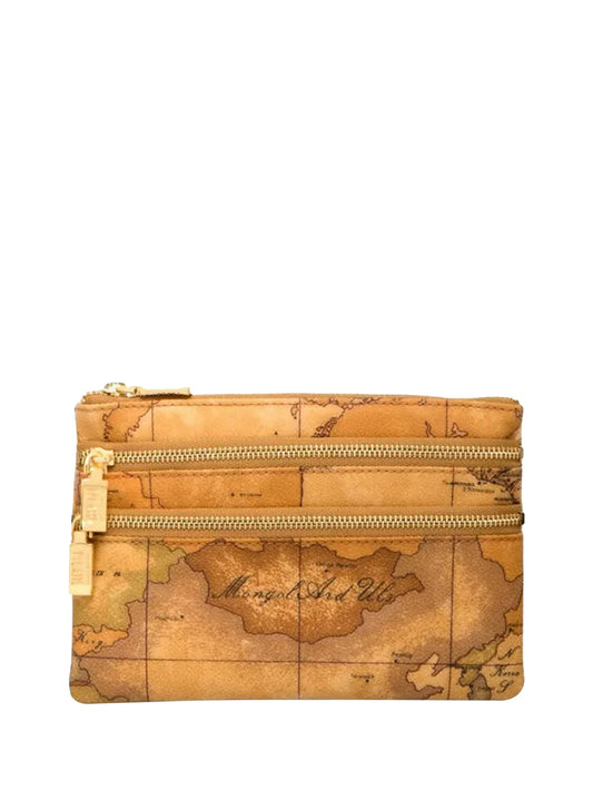 PRIMA CLASSE Pochette Portatutto A 3 Zip Alviero Martini - Naturale Naturale