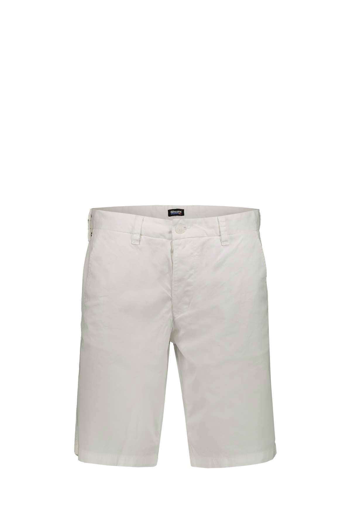 BLAUER Bermuda Sportivo Bianco Bianco