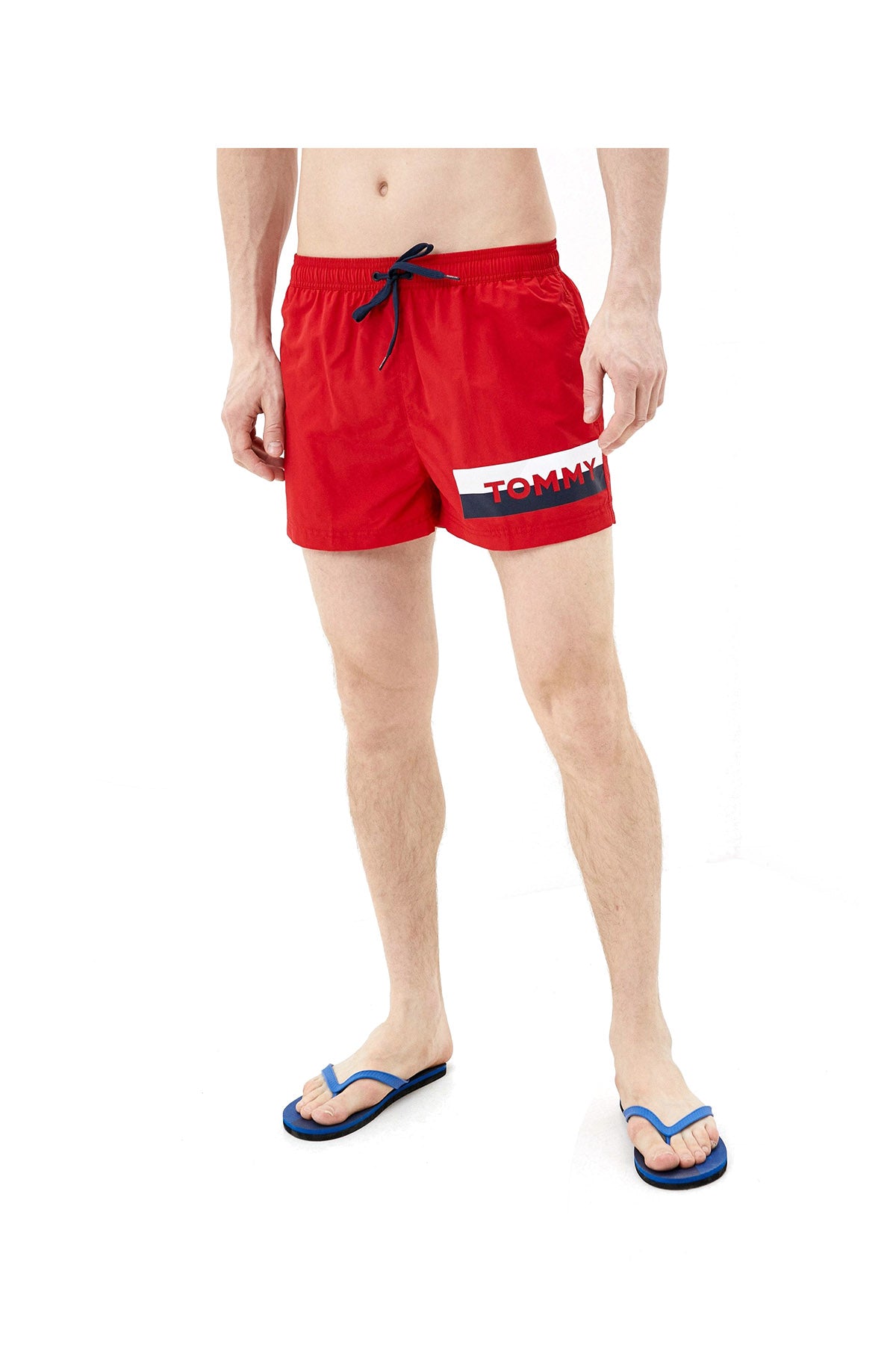 TOMMY UNDERWEAR Costume Con Logo Rosso Rosso