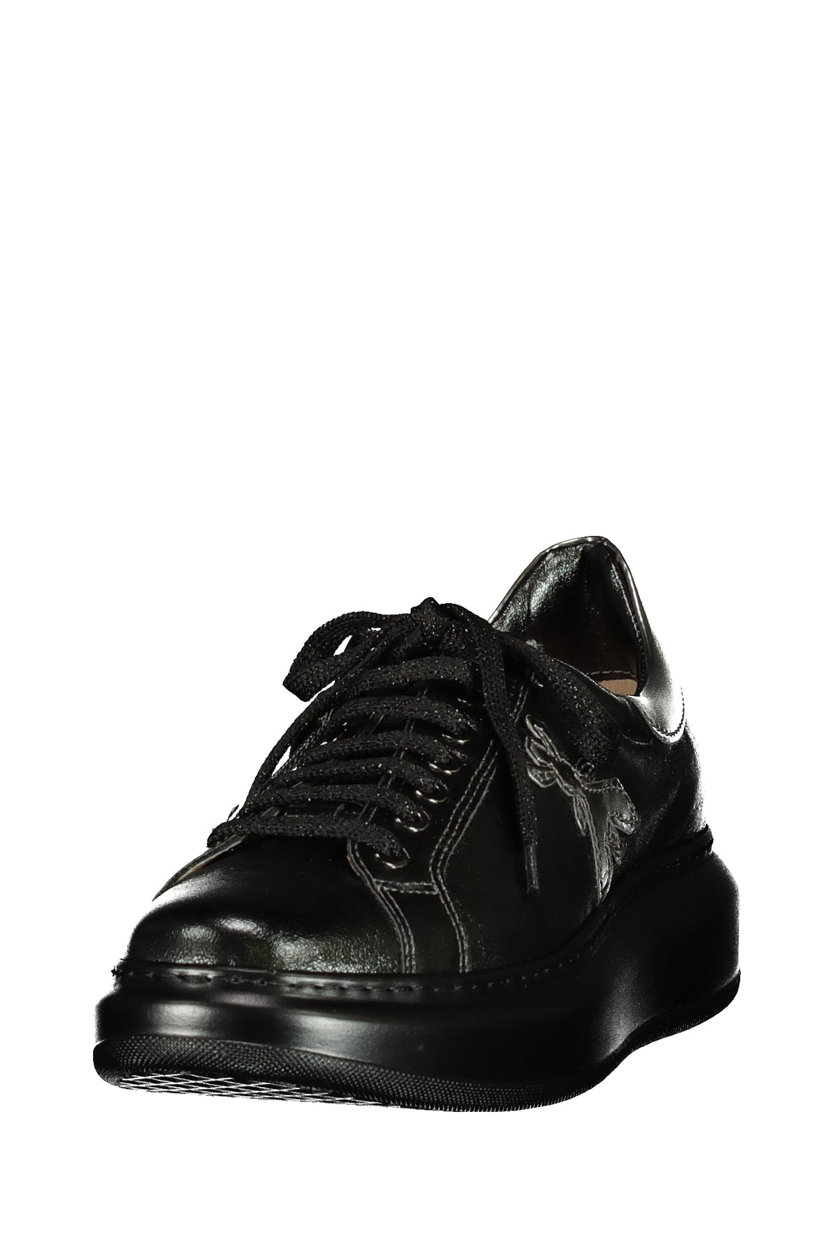 DSQUARED ICON Anfibo Uomo BOURY in pelle con lacci Viola
