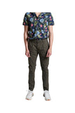 DSQUARED ICON Anfibo Uomo BOURY in pelle con lacci Viola