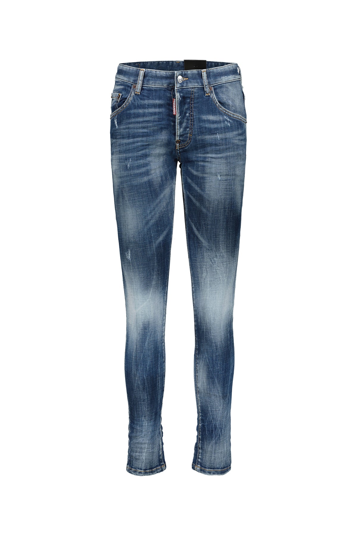 DSQUARED ICON Anfibo Uomo BOURY in pelle con lacci Viola