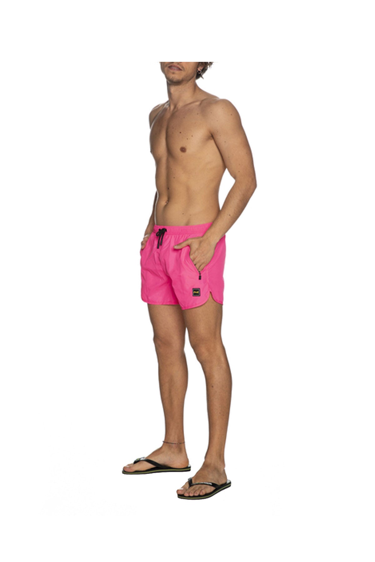 DSQUARED ICON Anfibo Uomo BOURY in pelle con lacci Viola
