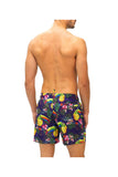 DSQUARED ICON Anfibo Uomo BOURY in pelle con lacci Viola