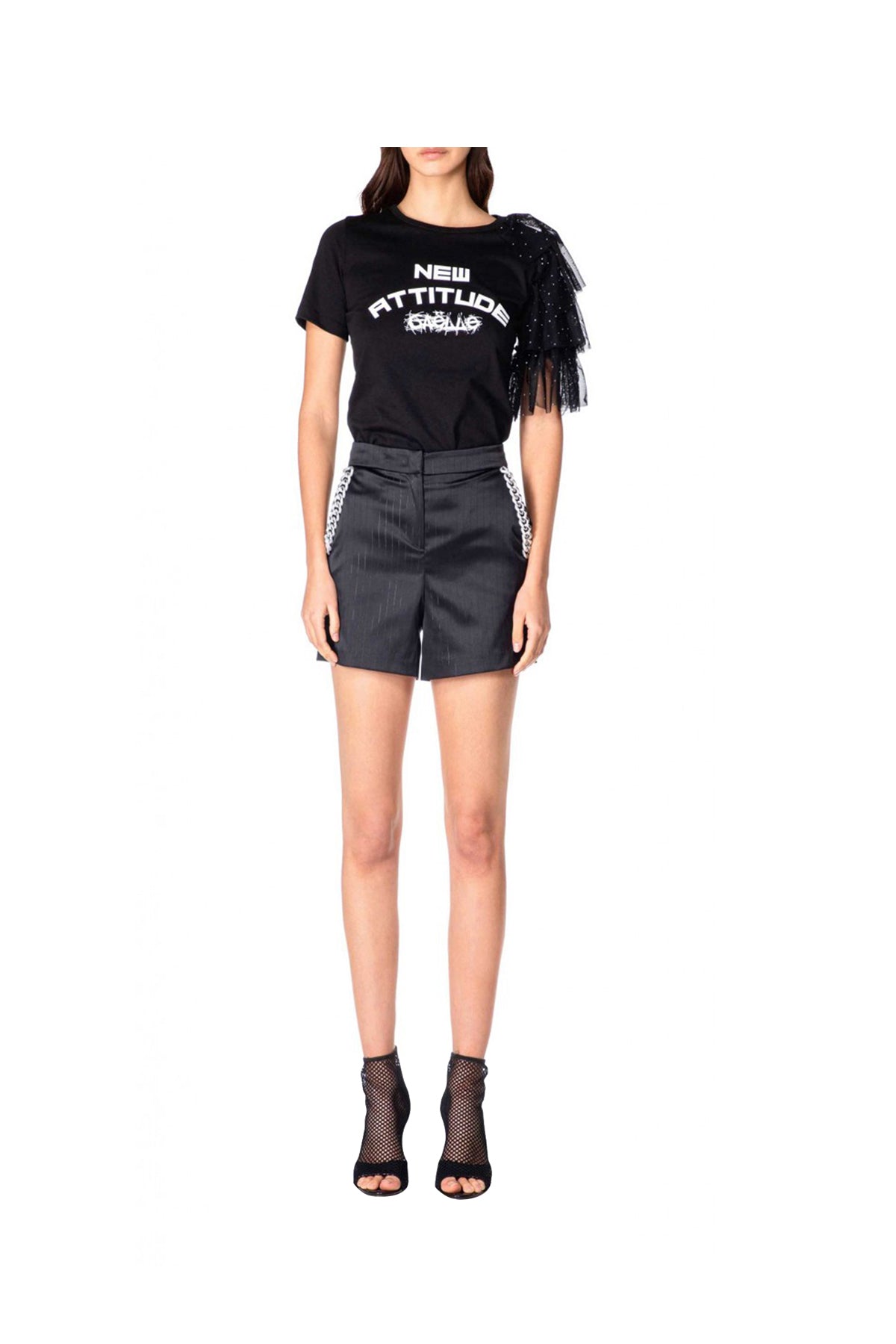 DSQUARED ICON Anfibo Uomo BOURY in pelle con lacci Viola