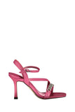 DSQUARED ICON Anfibo Uomo BOURY in pelle con lacci Viola