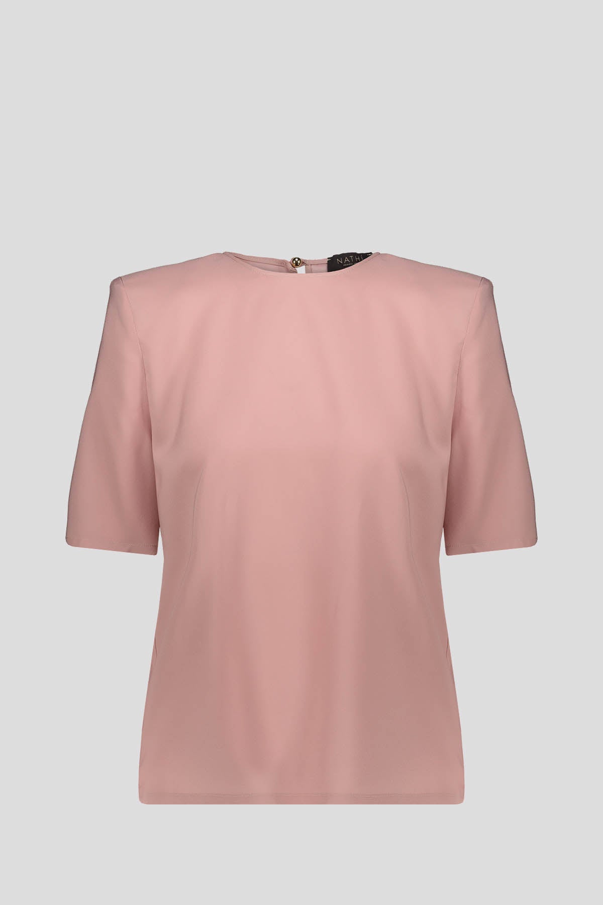 NATHI' LUXURY T-Shirt Opaca Rosa Rosa