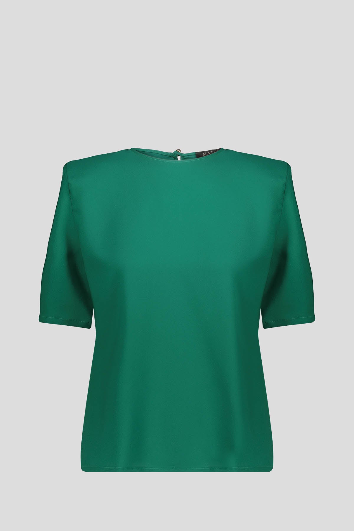 NATHI' LUXURY T-Shirt Opaca Verde Verde