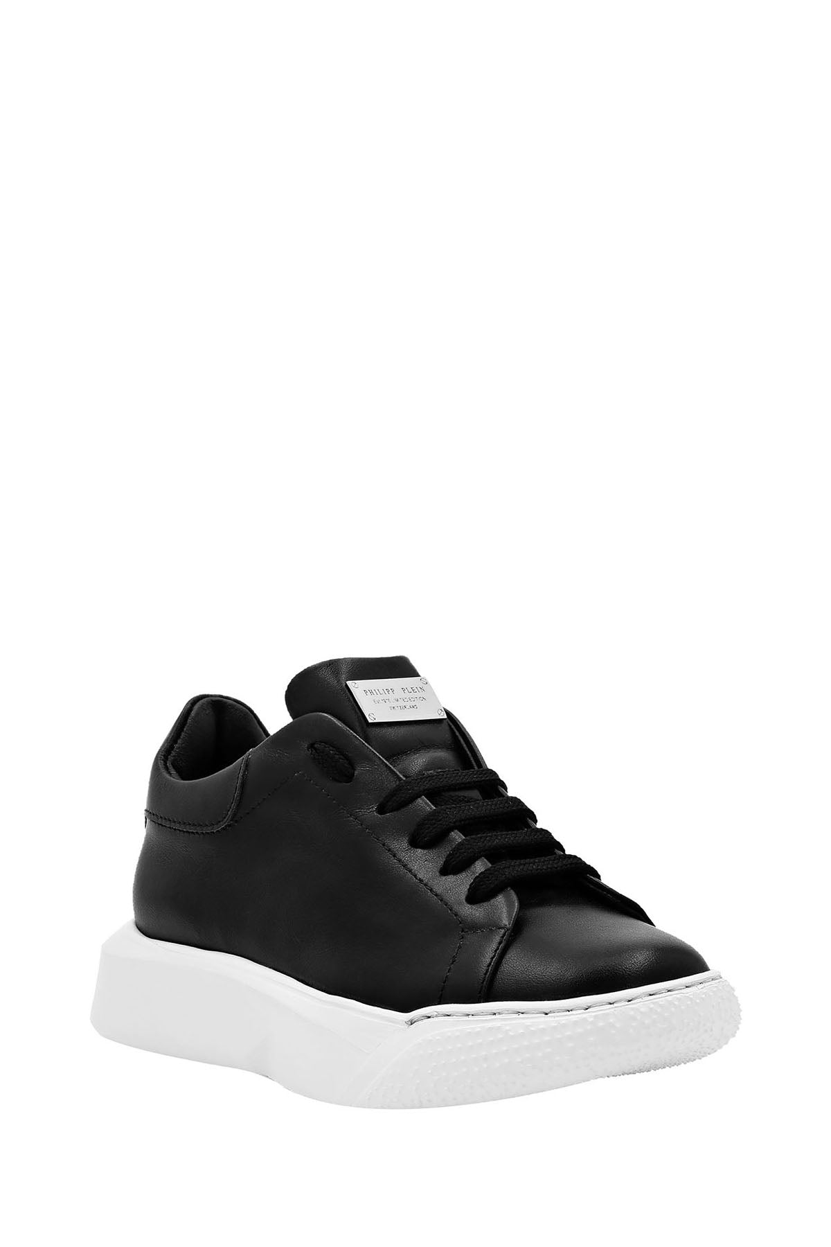 DSQUARED ICON Anfibo Uomo BOURY in pelle con lacci Viola