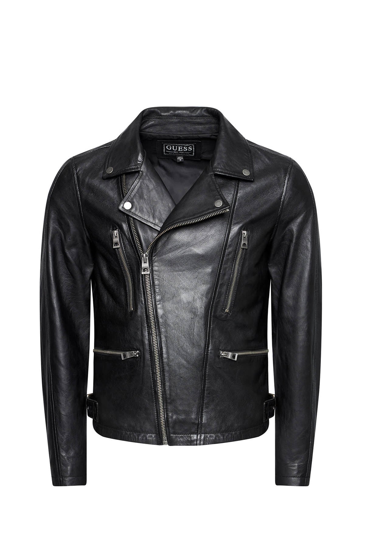 DSQUARED ICON Anfibo Uomo BOURY in pelle con lacci Viola