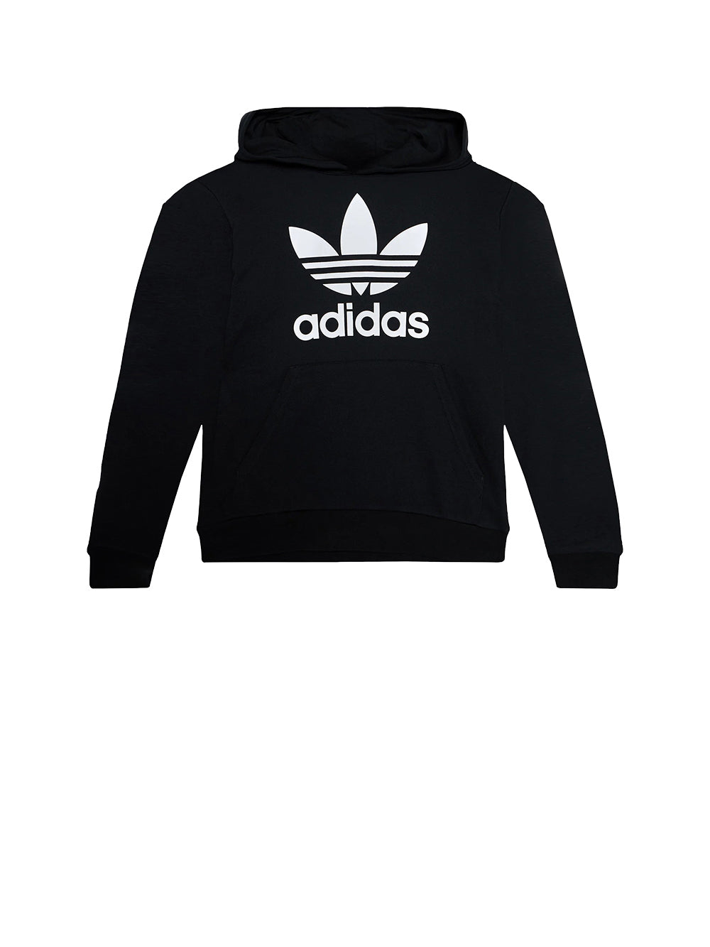 ADIDAS Felpa Con Cappuccio Nero BLACK