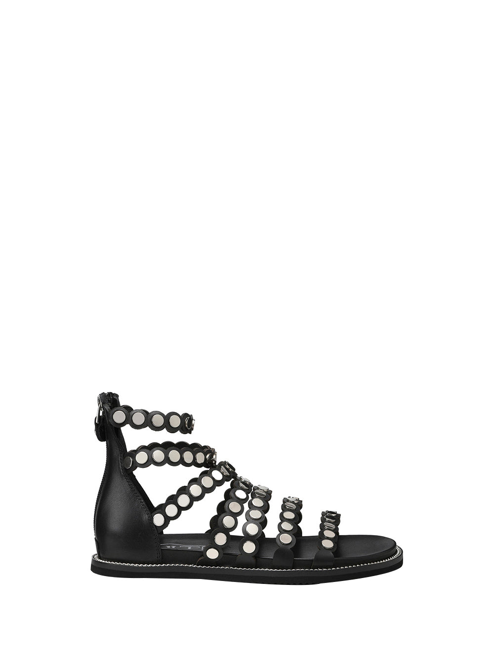 DSQUARED ICON Anfibo Uomo BOURY in pelle con lacci Viola