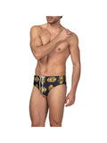 DSQUARED ICON Anfibo Uomo BOURY in pelle con lacci Viola