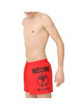 DSQUARED ICON Anfibo Uomo BOURY in pelle con lacci Viola