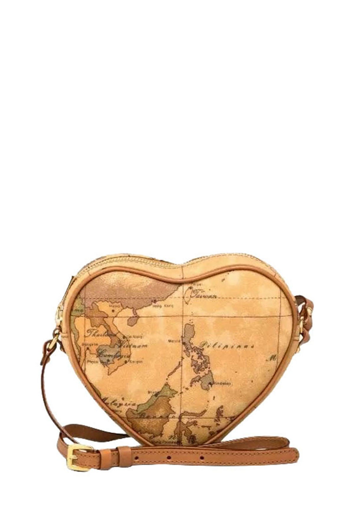 PRIMA CLASSE Borsa Mini A Tracolla A Cuore Naturale Naturale