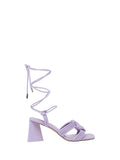 DSQUARED ICON Anfibo Uomo BOURY in pelle con lacci Viola