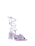 DSQUARED ICON Anfibo Uomo BOURY in pelle con lacci Viola