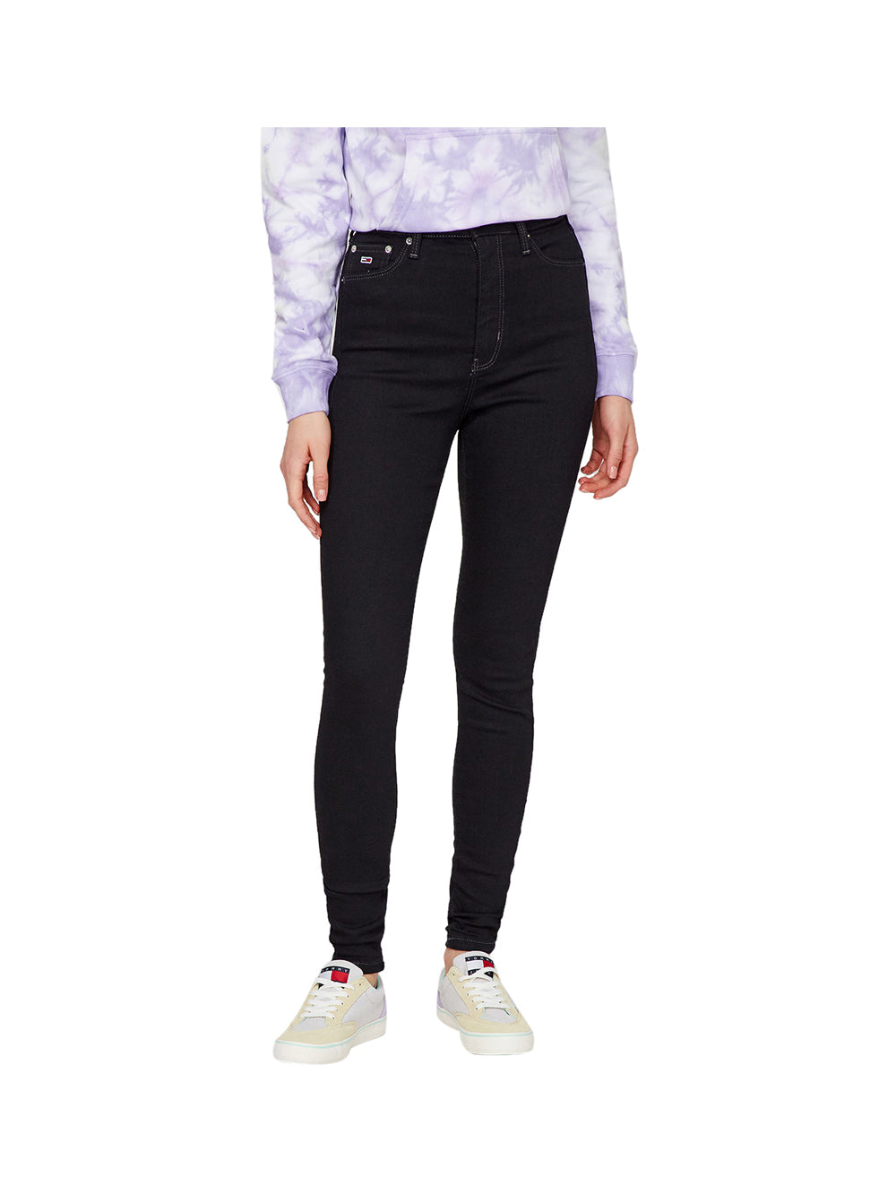 DSQUARED ICON Anfibo Uomo BOURY in pelle con lacci Viola