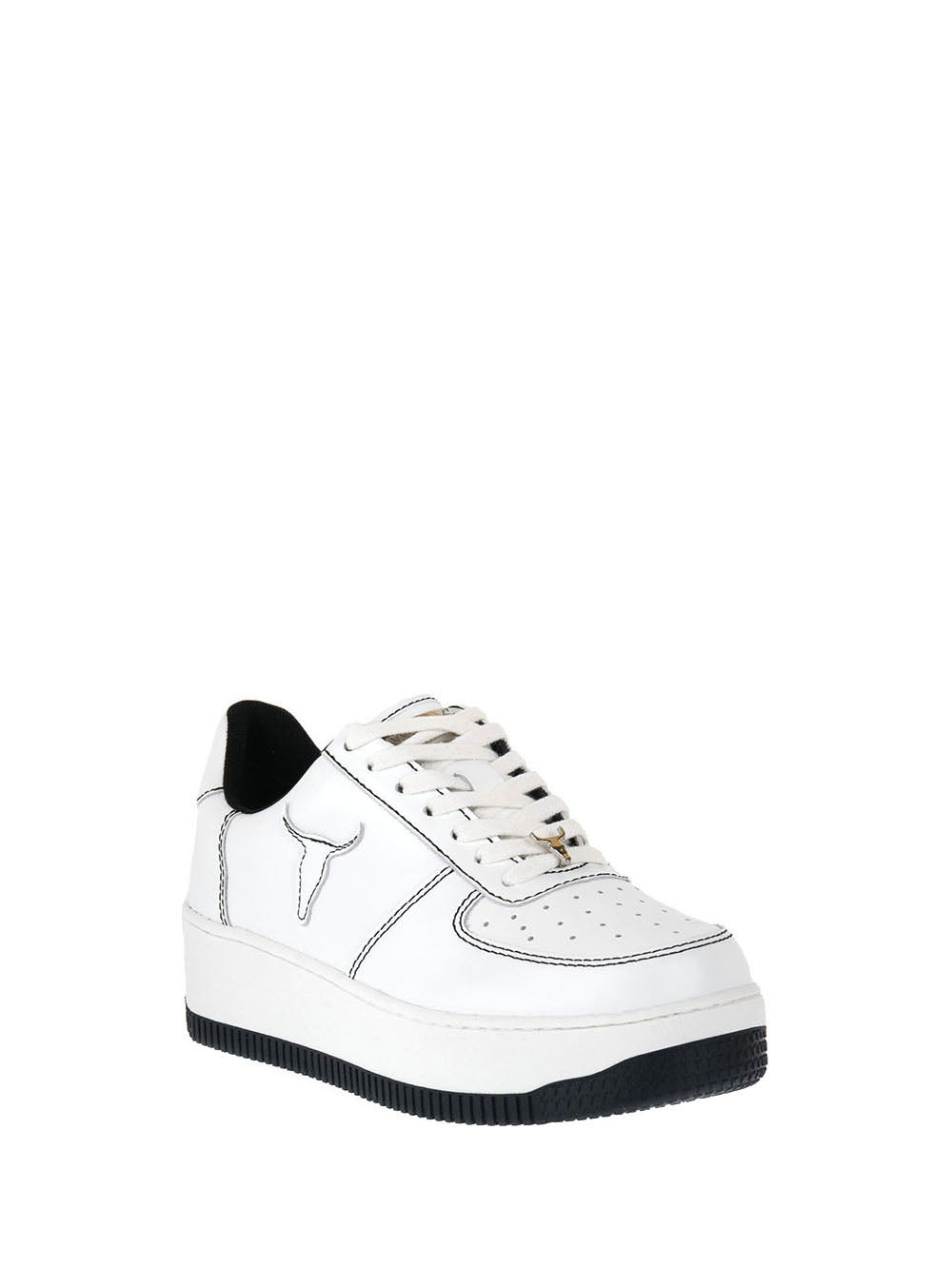 DSQUARED ICON Anfibo Uomo BOURY in pelle con lacci Viola
