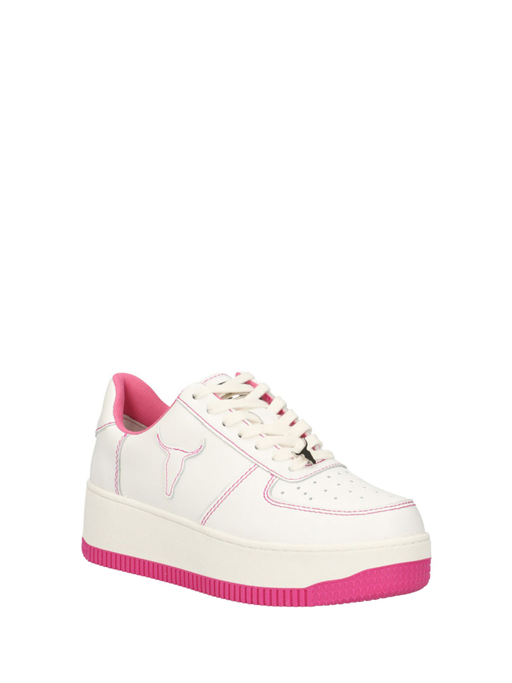 DSQUARED ICON Anfibo Uomo BOURY in pelle con lacci Viola