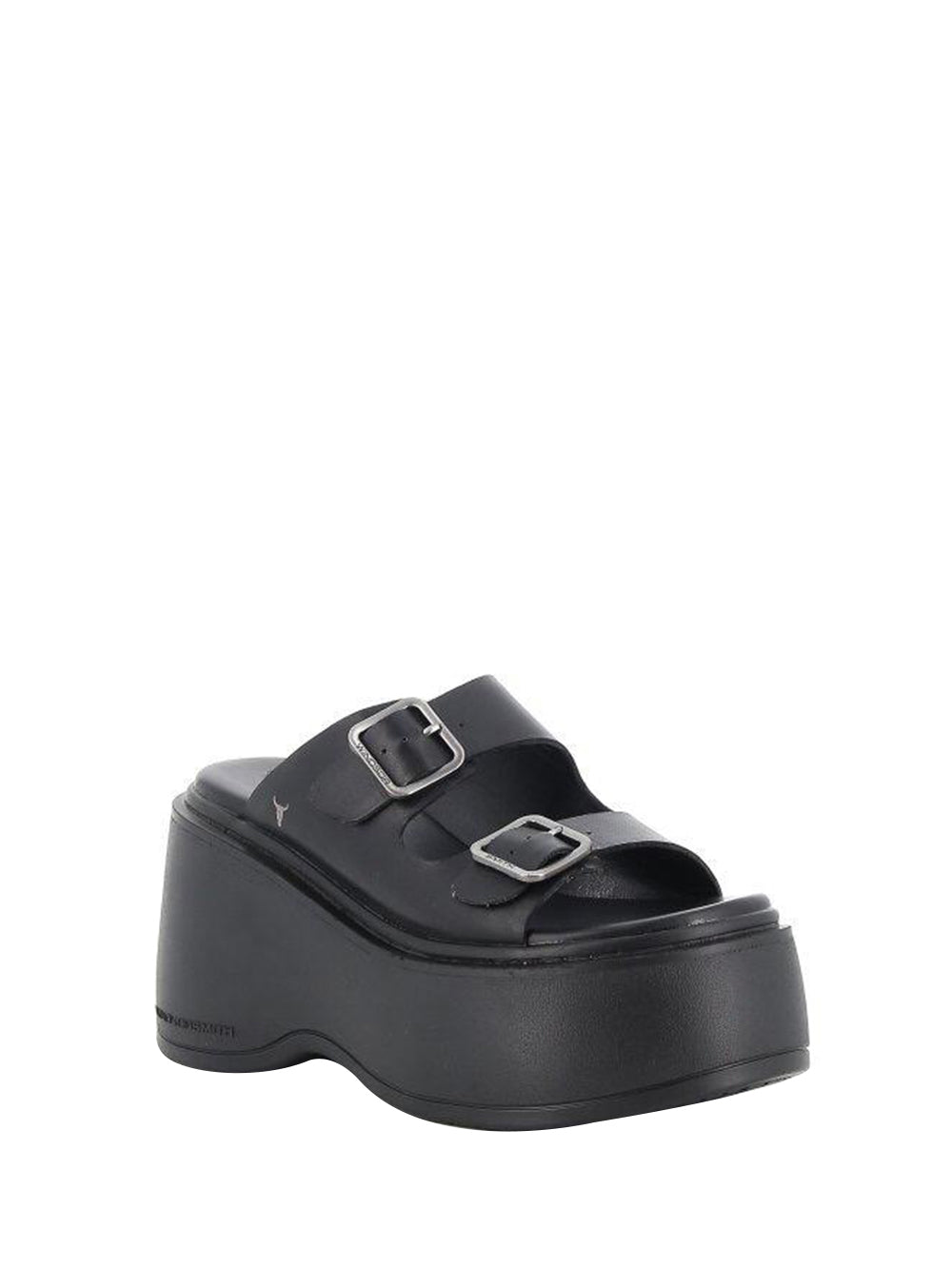 DSQUARED ICON Anfibo Uomo BOURY in pelle con lacci Viola