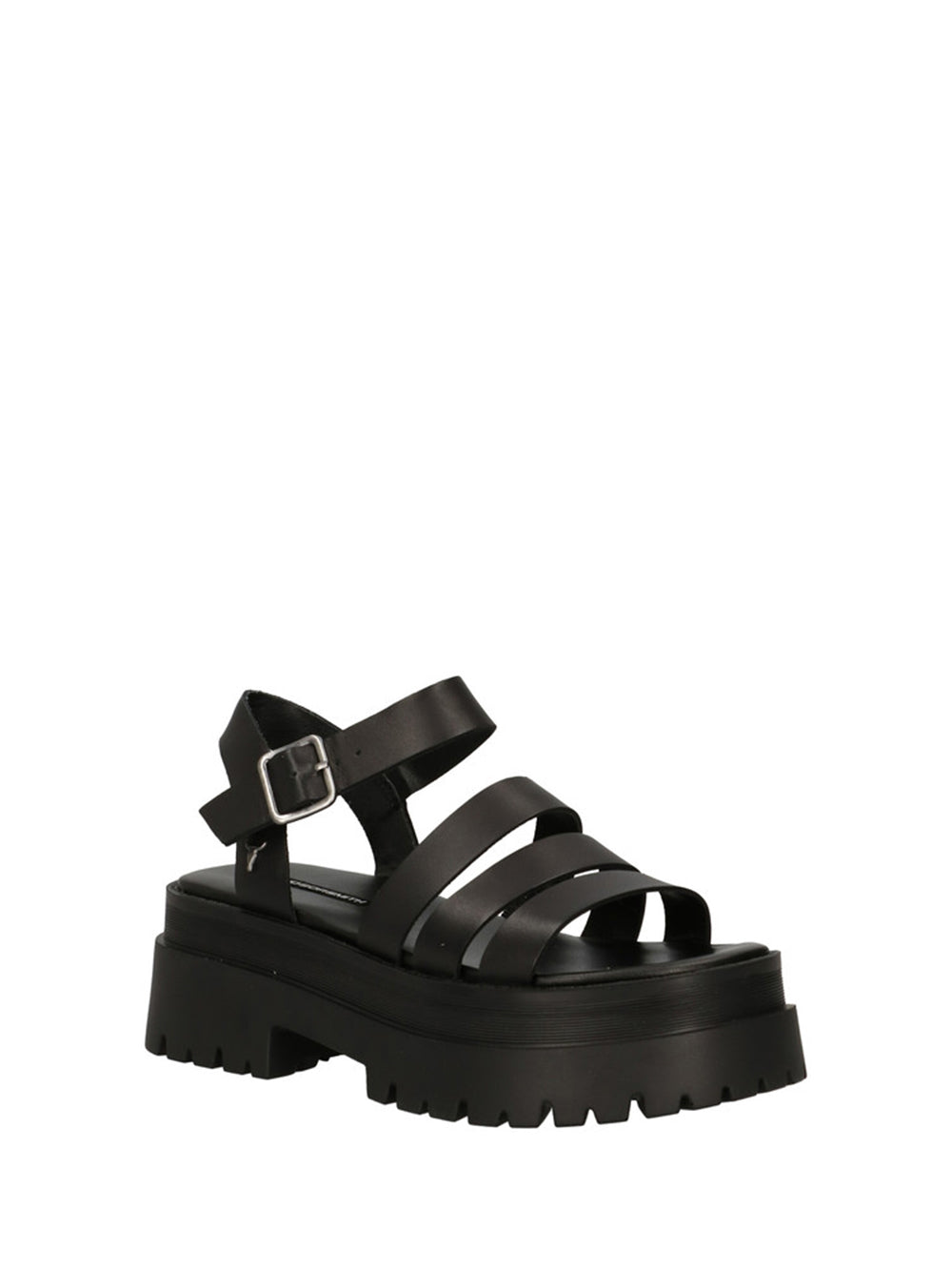 DSQUARED ICON Anfibo Uomo BOURY in pelle con lacci Viola