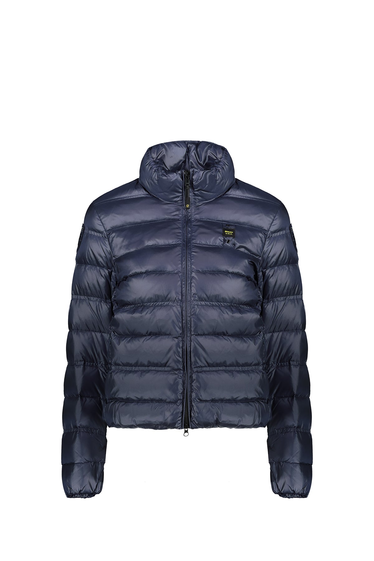 BLAUER Piumino Imbottito Effetto Lucido Blu Blu