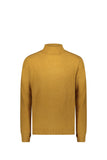 BRIAN BROME Maglia Basic Ciclista Lambswool Giallo Curry CURRY