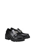 DSQUARED ICON Anfibo Uomo BOURY in pelle con lacci Viola