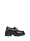 DSQUARED ICON Anfibo Uomo BOURY in pelle con lacci Viola