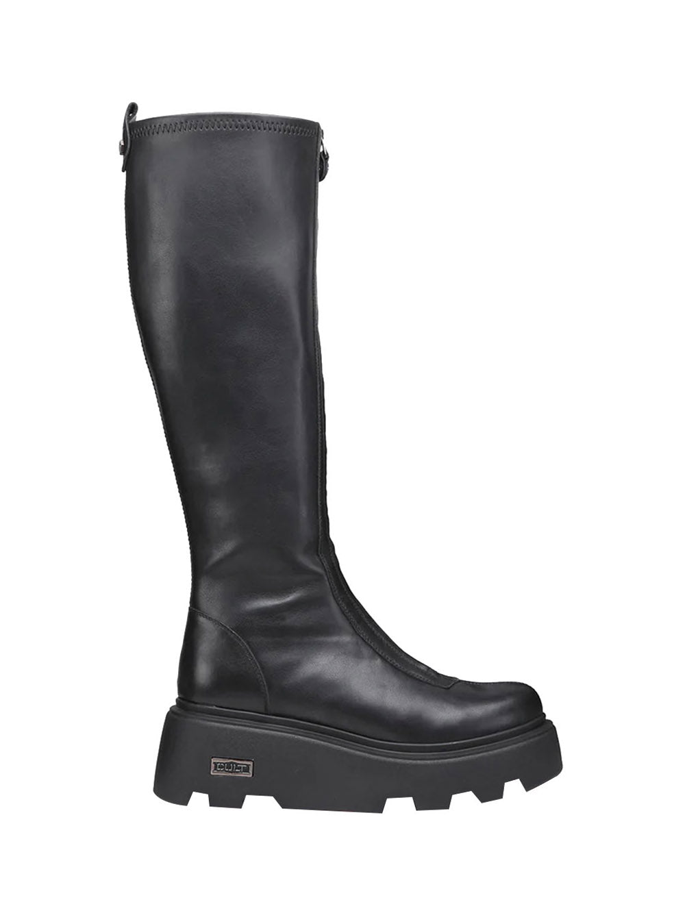 CULT Stivale Donna in ecopelle elasticizzato BLACK