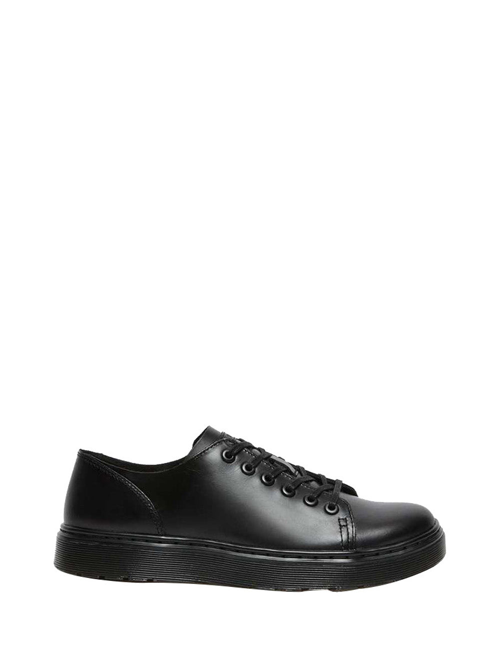 DR MARTENS Sneakers Uomo DANTE BRANDO in pelle nera con lacci Nero