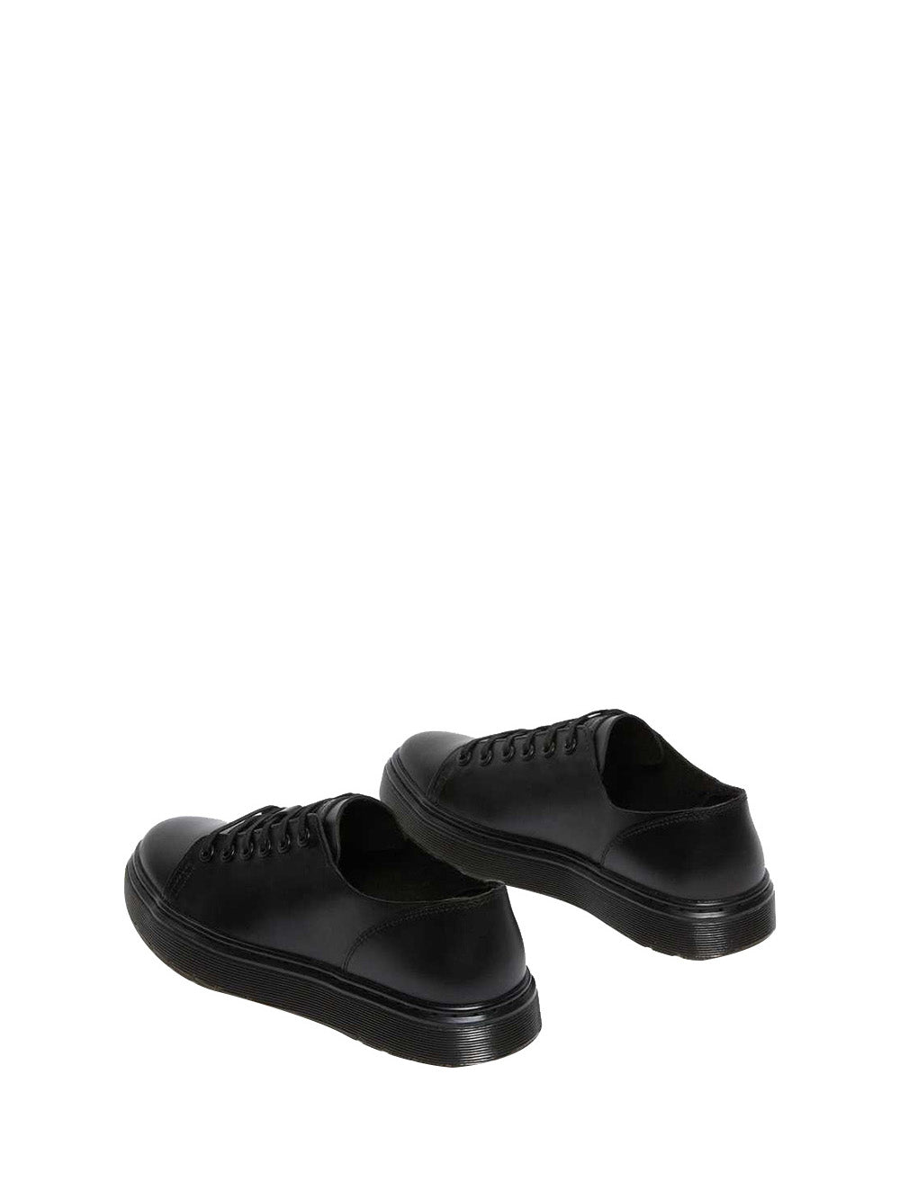 DR MARTENS Sneakers Uomo DANTE BRANDO in pelle nera con lacci Nero