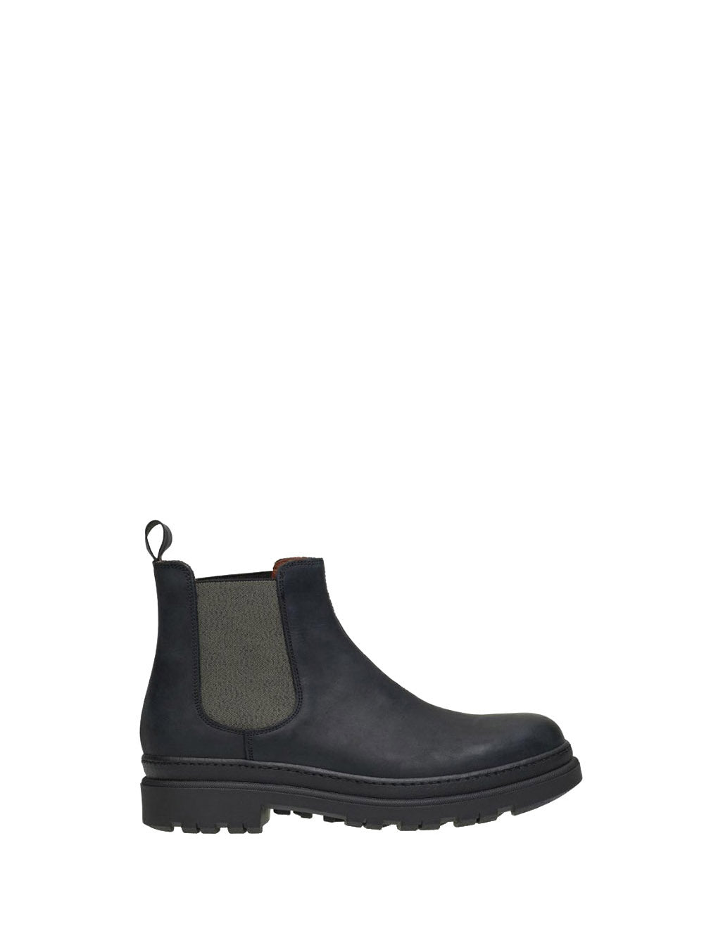 DSQUARED ICON Anfibo Uomo BOURY in pelle con lacci Viola