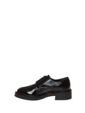 DSQUARED ICON Anfibo Uomo BOURY in pelle con lacci Viola