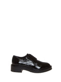 DSQUARED ICON Anfibo Uomo BOURY in pelle con lacci Viola