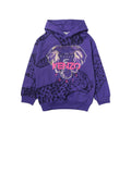 DSQUARED ICON Anfibo Uomo BOURY in pelle con lacci Viola