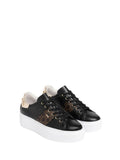 DSQUARED ICON Anfibo Uomo BOURY in pelle con lacci Viola