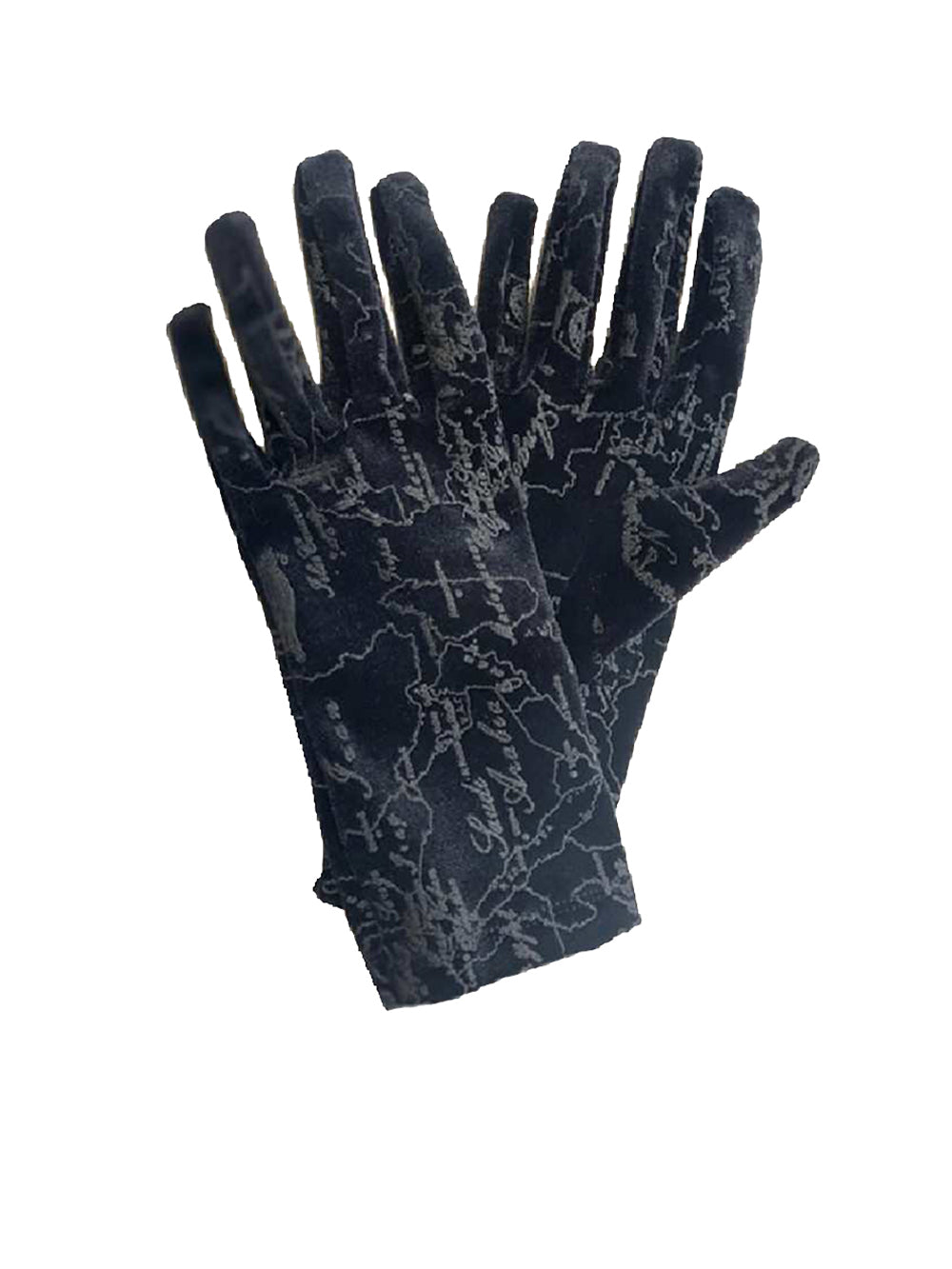 PRIMA CLASSE FLASH Guanti Donna con stampa Geo Classic Nero
