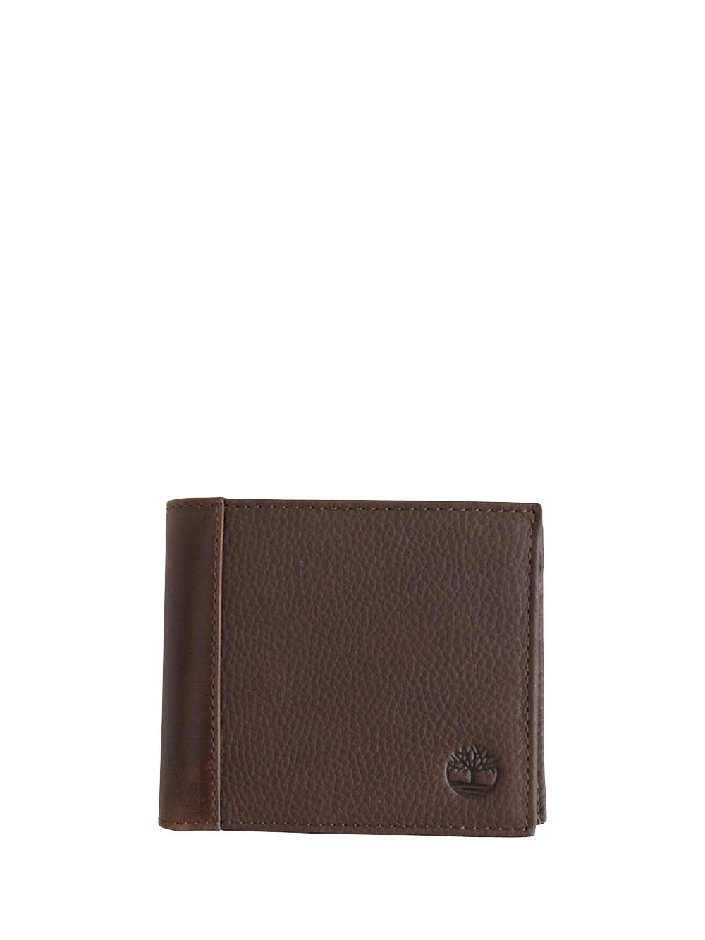 TIMBERLAND Portafoglio Uomo in pelle con scomparti interni CHOCOLATE