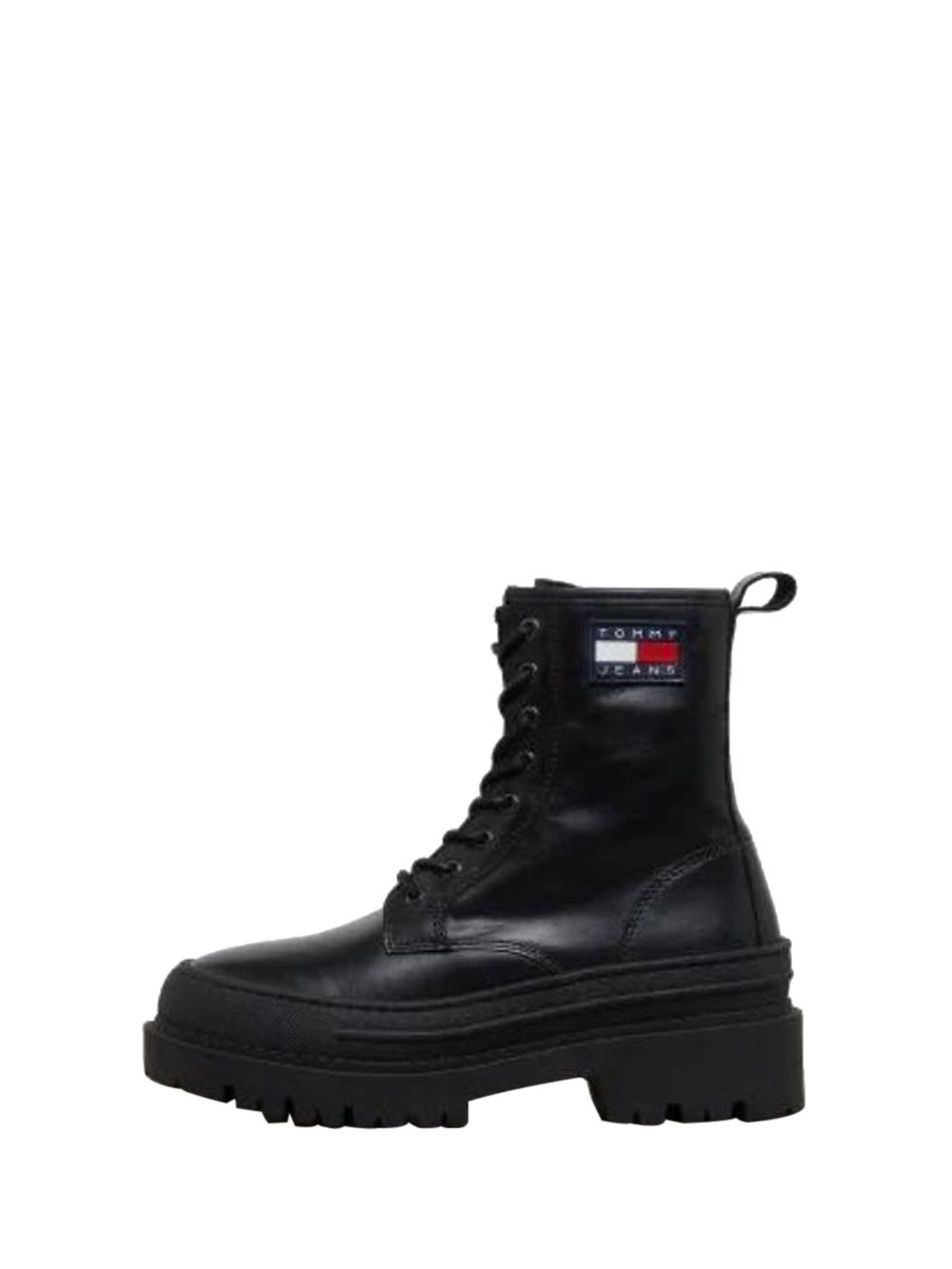 DSQUARED ICON Anfibo Uomo BOURY in pelle con lacci Viola
