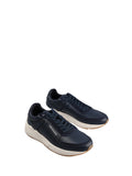 DSQUARED ICON Anfibo Uomo BOURY in pelle con lacci Viola