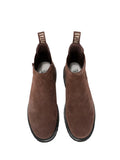 DSQUARED ICON Anfibo Uomo BOURY in pelle con lacci Viola