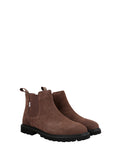 DSQUARED ICON Anfibo Uomo BOURY in pelle con lacci Viola