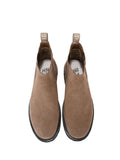 DSQUARED ICON Anfibo Uomo BOURY in pelle con lacci Viola