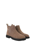 DSQUARED ICON Anfibo Uomo BOURY in pelle con lacci Viola