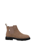 DSQUARED ICON Anfibo Uomo BOURY in pelle con lacci Viola