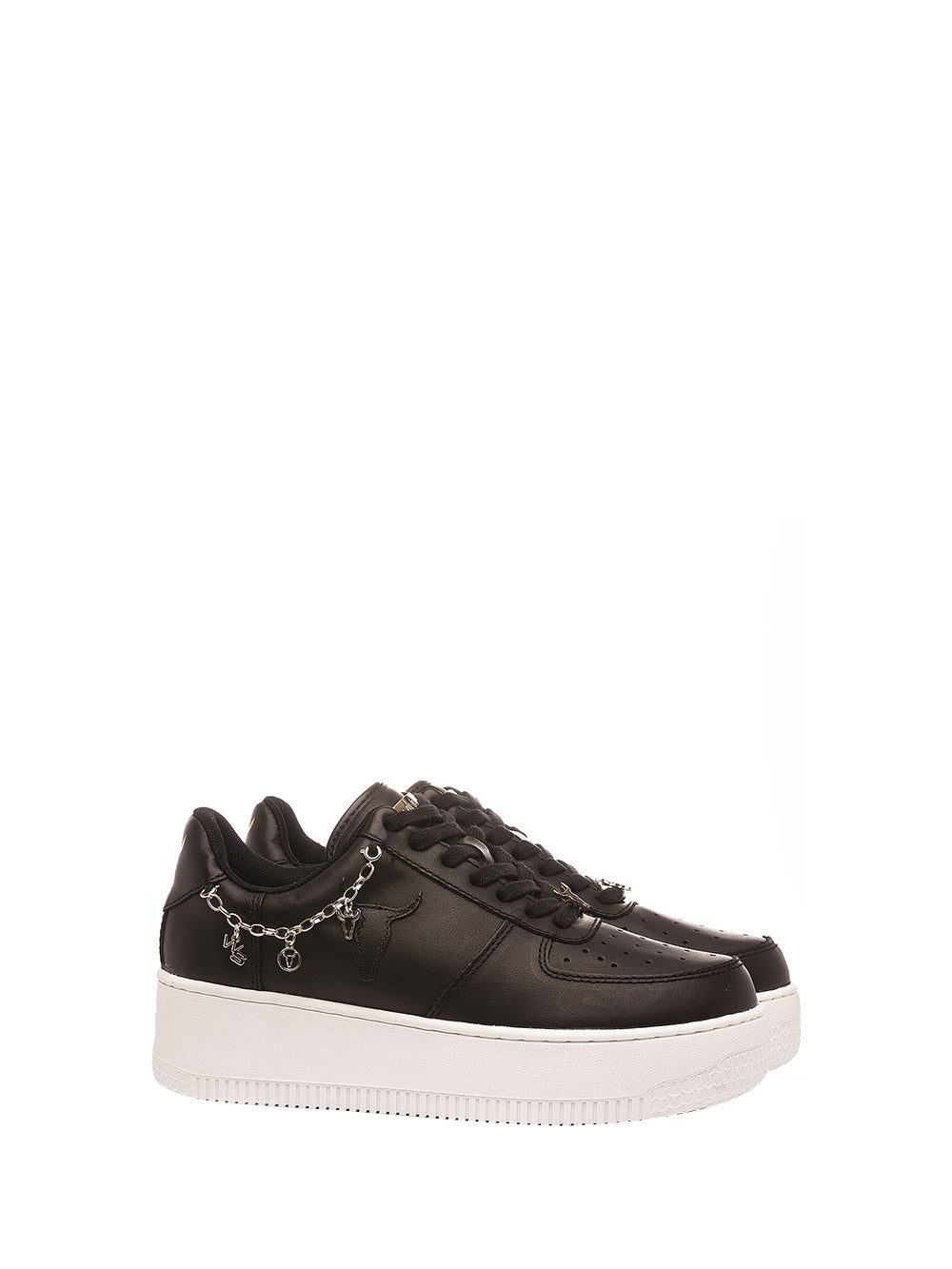 DSQUARED ICON Anfibo Uomo BOURY in pelle con lacci Viola
